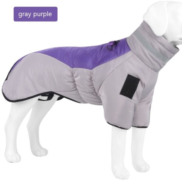 New Winter Dog Coat Waterproof Pet Clothes For Medum Large Dogs Warm Thicken Dog Vest Custome Labrador Jacket - Image 5