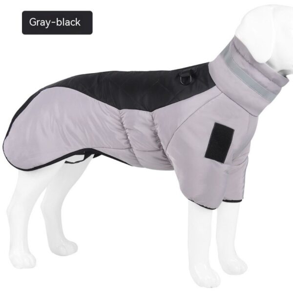 New Winter Dog Coat Waterproof Pet Clothes For Medum Large Dogs Warm Thicken Dog Vest Custome Labrador Jacket - Image 8