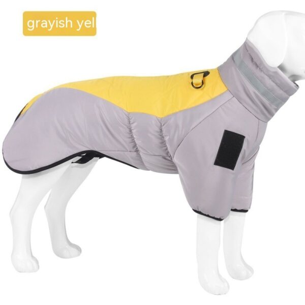 New Winter Dog Coat Waterproof Pet Clothes For Medum Large Dogs Warm Thicken Dog Vest Custome Labrador Jacket - Image 3